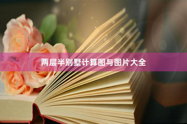 两层半别墅计算图与图片大全